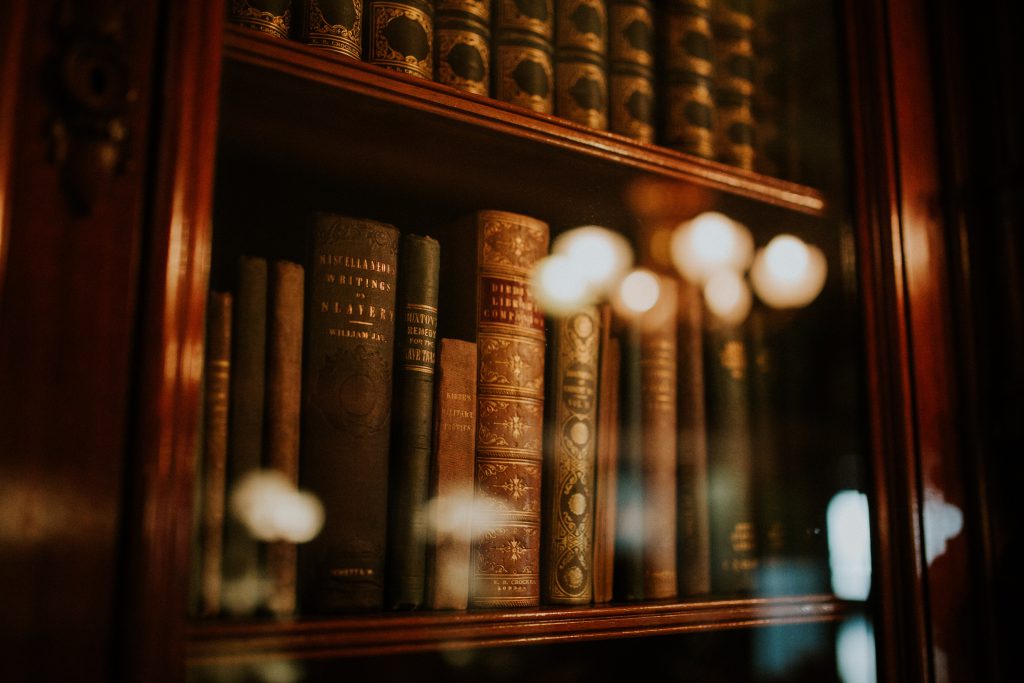 Criminal Law Books in a Bookcase - Richards & Richards Law Firm