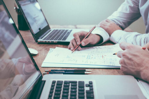 Lawyer and Client working on Legal paperwork at Richards & Richards Law Firm