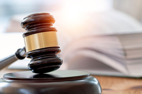 Gavel and legal papers for trust litigation at Richards & Richards Law Firm